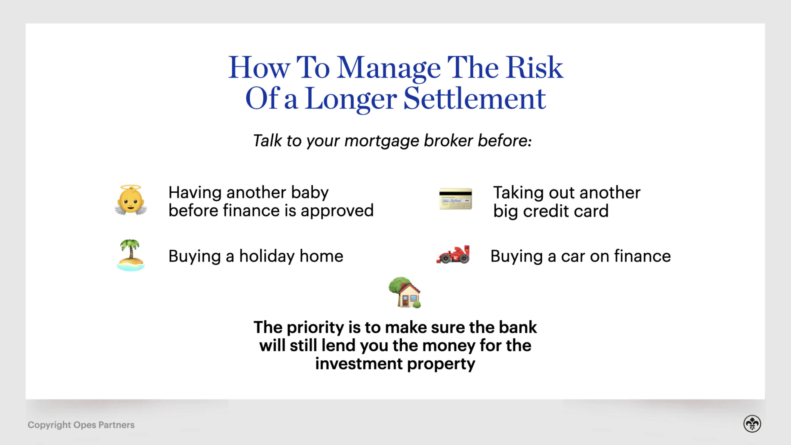 3 Steps To Handle Longer Settlements For New Build Properties Opes