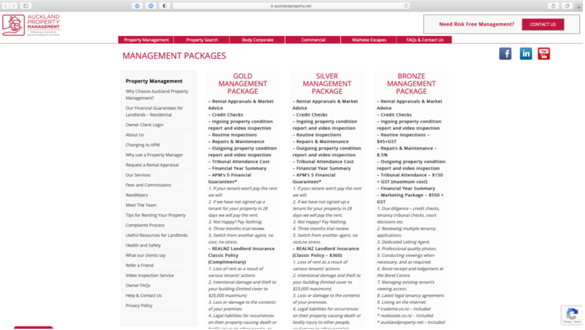 Auckland Property Management Pricing and Fees