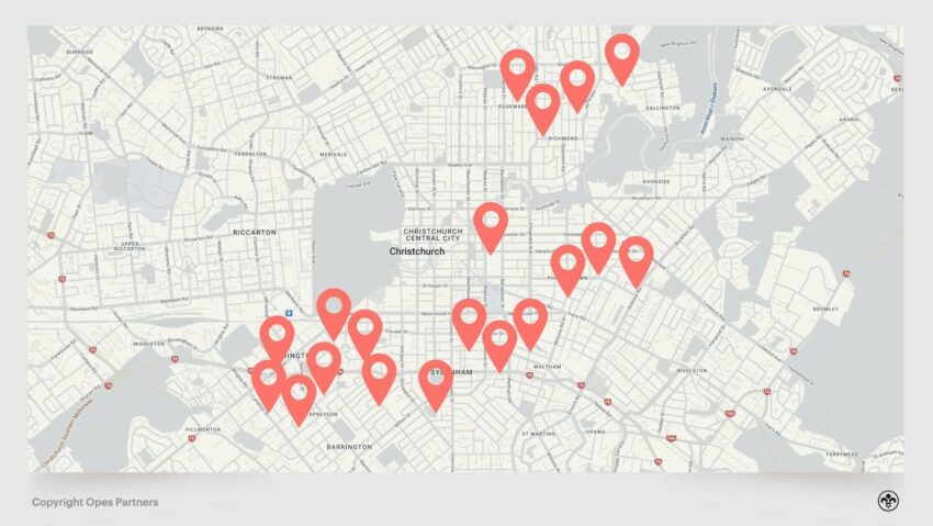 Brooksfield developments map