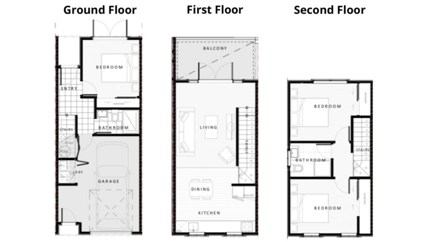 Brooksfield townhouses